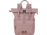Travelite Zaino Per Il Tempo Libero Zaino Con Scomparto Per Laptop Basic Short Handle Rollup Backpack 11L Smoky Rose Rosa Antico