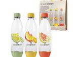 Bottiglie Sodastream Fuse Da 1 Litro Verdi, Gialle E Arancioni