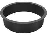 Anello Per Fuochi Succebuy, Altezza 10 Pollici, Diametro Esterno 35 Pollici/Diametro Interno 31 Pollici. Robusto Rivestimento Acciaio Al Carbonio Per Fuochi Da Campo Autocostruiti, Adatto A