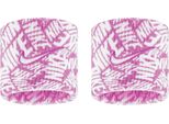 Nike - Polsino "Classic"", Dri-Fit, Swoosh CS2562 (Taglia Unica) (Rosa/Bianco)"