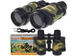 Lolex | Binocolo Per Bambini 8X30 - Mimetico - Giocattolo Sicuro - Ergonomico E Leggero