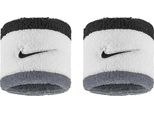 Nike - Fascia Per Il Sudore "Classic"" (2-Pack) CS2566 (Taglia Unica) (Bianco/Grigio/Nero)"