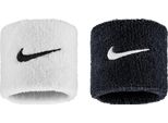 Nike - Fascia "Classic"", Swoosh (2-Pack) CS2567 (Taglia Unica) (Nero/Bianco)"