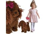 Lolex | Cane Interattivo - Al Guinzaglio - 30 Cm - Movimenti Realistici - Giocattolo Per Bambini Dai 3 Anni In Su