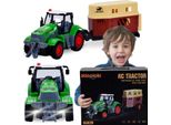 Lolex | Trattore Rc Con Rimorchio - Design Realistico - Giocattolo Per Bambini Dai 3 Anni In Su