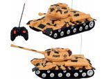Lolex | Modello Di Carro Armato Rc - 10 Cm - Telecomando - Luci E Suoni - Dettagli Realistici