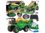 Lolex | Trattore Irroratore Rc - 1:24 - Giocattolo Interattivo - Effetti Luminosi E Sonori