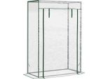 Fortuna Lai Serra Serra Per Pomodori Serra Con Porta Avvolgibile Acciaio Plastica Trasparente 100X50X150Cm