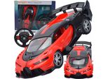 Lolex | Auto Sportiva Rc - 1:12 - Con Luci E Suoni - Perfetto Per Bambini E Adulti