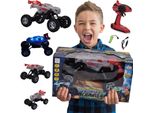 Lolex | Rc Offroad Car 4X4 - 26 Cm - Veicolo Fuoristrada Con Luci - Ideale Per Bambini E Adulti
