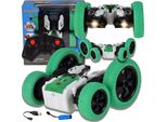 Lolex | Auto Acrobatica Rc 360° - 4X4, Telecomandata, Led, Divertimento Alla Deriva