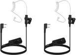 Retevis Ai Active Walkie Talkie Headset, Auricolari Radio, Con Cancellazione Del Rumore, Cuffie A Tubo Sonoro, 2 Pin Compatibile Con Bf Jucjet RT24RT27