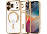 Tech-Protect Magflex Custodia Magsafe Per Iphone 17 Pro Max - Oro Trasparente