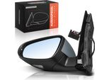 Frankberg 1X Specchio Esterno Sinistro Per Vw Touran 1T3 1.2L 1.4L 1.6L 2.0L 2010-2015