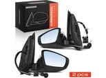 Frankberg 2X Specchietto Retrovisore Sinistro Destro Per Vw Polo 6C1 6R1 2009-2015