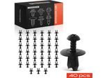 Frankberg 40X Clip Di Montaggio Per Paraurti Per Mercedes-Benz W124 W123 W460 W126