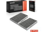 Frankberg 2X Filtro Aria Cabina Filtro Ai Carboni Attivi Per Maserati Ghibli 3 Levante Quattroporte 6