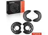 Frankberg 4X Piastra Di Ancoraggio Disco Freno Anteriore E Posteriore Per Mercedes-Benz Viano Vito Bus W639 2003-2014