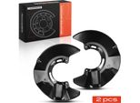 Frankberg 2X Piastra Di Ancoraggio Disco Freno Asse Anteriore Su Entrambi I Lati Per Vw Multivan 5 T5 7E 7H 7J 2003-2015