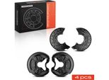 Frankberg 4X Piastra Di Ancoraggio Disco Freno Anteriore E Posteriore Per Audi A3 8P Vw Golf 5K1 Seat Leon 1P1