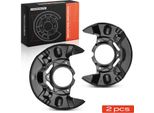 Frankberg 2X Piastra Di Ancoraggio Disco Freno Asse Anteriore Entrambi I Lati Per Toyota Corolla Estate Notchback E12 2001-2007
