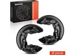 Frankberg 2X Piastra Di Ancoraggio Disco Freno Asse Posteriore Entrambi I Lati Per Audi A3 8P Seat Altea Skoda Octavia Superb