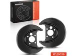 Frankberg 2X Piastra Di Ancoraggio Disco Freno Asse Posteriore Entrambi I Lati Per Vw Golf 4 Audi A3 Seat Skoda Octavia