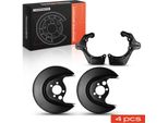 Frankberg 4X Piastra Di Ancoraggio Disco Freno Anteriore E Posteriore Per Vw Polo 6N1 6N2 1.4L 1.6L 1994-2001