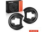 Frankberg 2X Piastra Di Ancoraggio Disco Freno Asse Posteriore Su Entrambi I Lati Per Volvo S60 384 S80 184 V70 285 P80 Sw XC70