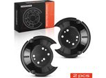 Frankberg 2X Piastra Di Ancoraggio Disco Freno Asse Posteriore Entrambi I Lati Per Ford Fiesta Vi CB1 Ccn 1.6L 2013-2017