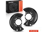 Frankberg 2X Piastra Di Ancoraggio Disco Freno Asse Anteriore Entrambi I Lati Per Toyota Yaris P1 1999-2005 1.0L-1.5L