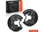 Frankberg 2X Piastra Di Ancoraggio Disco Freno Asse Posteriore Entrambi I Lati Per Vw Golf Audi A3 Seat Altea Skoda Octavia