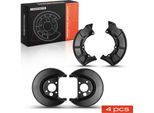 Frankberg 4X Piastra Di Ancoraggio Disco Freno Anteriore E Posteriore Per Vw Golf Audi A3 8L1 Seat Leon Skoda