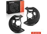 Frankberg 2X Piastra Di Ancoraggio Disco Freno Assale Anteriore Entrambi I Lati Per Nissan Qashqai 2 J11 Renault Kadjar Ha