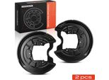 Frankberg 2X Disco Freno Piastra Di Ancoraggio Asse Posteriore Entrambi I Lati Per Vw Golf 5 1K1 Audi A3 8P1 Seat Altea Xl