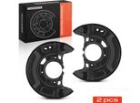 Frankberg 2X Piastra Di Ancoraggio Disco Freno Asse Anteriore Entrambi I Lati Per Toyota Yaris P9 P13 1.3L 2005-2014