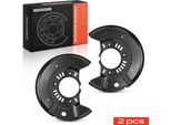 Frankberg 2X Piastra Di Ancoraggio Disco Freno Asse Anteriore Entrambi I Lati Per Toyota Yaris P1 Yaris Verso P2 1999-2005
