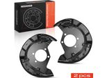 Frankberg 2X Piastra Di Ancoraggio Disco Freno Asse Posteriore Su Entrambi I Lati Per Nissan Qashqai 2 J11 Renault Kadjar Ha