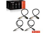 Frankberg 4X Sonda Lambda Sensore Di Controllo/Sensore Diagnostico Prima/Dopo Il Catalizzatore Per Bmw E46 E39 E60 E83 E85 Land Rover