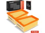 Frankberg 2X Elemento Filtrante Aria Per Renault Clio Kangoo Megane Opel Vivaro Nissan Dacia 1.4-2.0
