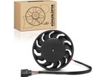 Frankberg 1X Radiatore Motore A Ventola Singola Senza Telaio Ventola Radiatore Porsche 718 Cayman 718 Boxster 982 2.0L-4.0L