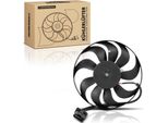 Frankberg 1X Radiatore Motore Monoventola Senza Telaio Vw Polo 9N 9A Seat Ibiza Iii Skoda Fabia I Combi