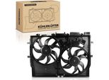 Frankberg 1X Radiatore Motore Doppia Ventola Con Telaio Ventola Radiatore Fiat Ducato 250 2.2L-3.0L