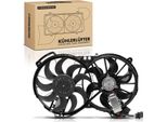 Frankberg 1X Ventola Di Raffreddamento Motore Singola Senza Telaio Ventola Radiatore Audi A6 Avant Allroad 4F2 4F5 4FH C6 2.7L 3.0L
