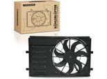 Frankberg 1X Radiatore Motore A Ventola Singola Con Telaio Ventola Radiatore Vw Polo 6R 6C Skoda Fabia Seat Ibiza 6J 6R