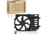 Frankberg 1X Radiatore Motore A Ventola Singola Con Telaio Ventola Radiatore Mini Mini R50 R53 R52 Cooper One Works 1.6L