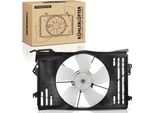 Frankberg 1X Radiatore Motore Ventola Singola Con Telaio Ventola Radiatore Toyota Corolla E11 E12 1.4L 1.6L 1.9L