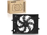 Frankberg 1X Radiatore Motore Ventola Singola Con Telaio Ventola Radiatore Hyundai Tucson Panel Van/Suv Jm 2.0L Anno Dal 2009