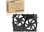 Frankberg 1X Ventola Di Raffreddamento Motore Singola Senza Telaio Ventola Radiatore Opel Astra H L48 Zafira Famiglia B 1.6L-1.9L