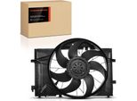 Frankberg 1X Radiatore Motore Monoventola Con Telaio Ventola Radiatore Mercedes-Benz W203 S203 S203 CL203 A/C209